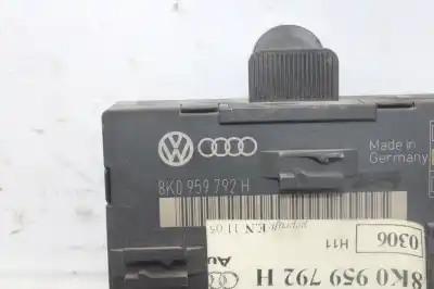 Peça sobressalente para automóvel em segunda mão módulo eletrônico por audi q5 (8r) motor 3.0 ltr. - 176 kw v6 24v tdi referências oem iam 8k0959792h  