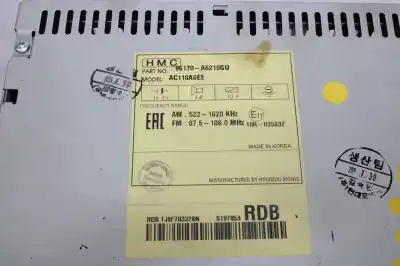 Автозапчасти б/у аудиосистема / радио cd за hyundai i30 (gd) 1.6 crdi cat 128 cv / 94 kw ссылки oem iam 96170a6210gu   Автозапчасти б/у аудиосистема / радио cd за hyundai i30 (gd) 1.6 crdi cat 128 cv / 94 kw ссылки oem iam 96170a6210gu