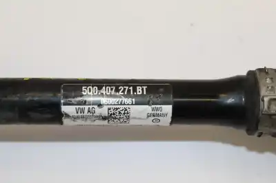 Peça sobressalente para automóvel em segunda mão transmissão dianteira esquerda por seat leon (kl1) fr 150 cv / 110 kw referências oem iam 5q0407271bt  