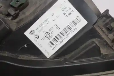 Second-hand car spare part left headlight for renault zoe (bfm_) zoe oem iam references 1el01091201  260605036r