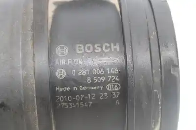 Second-hand car spare part flowmeter for fiat stilo (192) 1.9 jtd / 1.9 jtd 115 dynamic 116 cv / 85 kw oem iam references 96fp12b579ab  0281006146
