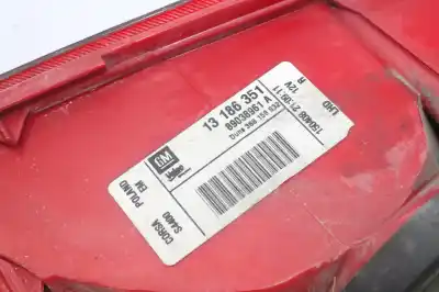 Second-hand car spare part right tailgate light for opel corsa d enjoy oem iam references 13186351  