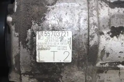 Second-hand car spare part air conditioning compressor for opel corsa d enjoy oem iam references 55703721  