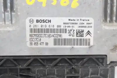 Second-hand car spare part ecu engine control for citroen c3 collection oem iam references 9805947780