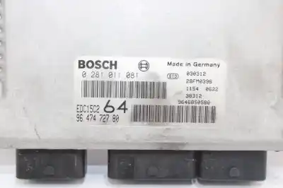 Автозапчасти б/у блок управления двигателем за peugeot 307 break / sw (s1) sw pack ссылки oem iam 9647472780  
