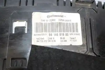 Second-hand car spare part dashboard for citroen ds4 design oem iam references 9814681980  