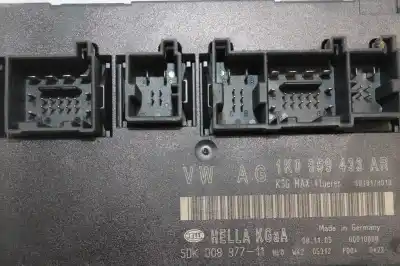 Peça sobressalente para automóvel em segunda mão módulo eletrônico por volkswagen jetta (1k2) advance 150 cv / 110 kw referências oem iam 1k0959433