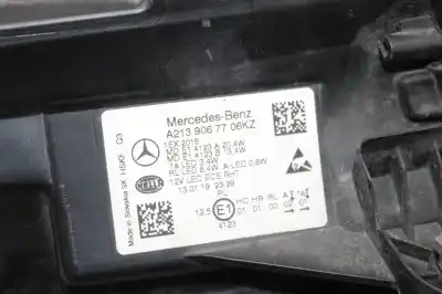 İkinci el araba yedek parçası sol far için mercedes-benz clase e lim. (w213) e 200 d (213.013) oem iam referansları a2139067706kz  