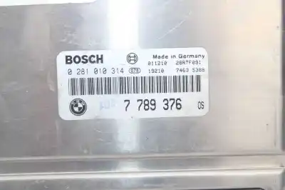 Second-hand car spare part ecu engine control for bmw x5 (e53) 3.0 24v turbodiesel cat oem iam references 7789376  