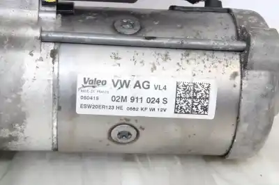 Peça sobressalente para automóvel em segunda mão motor de arranque por audi a3 (8v) 2.0 16v tdi referências oem iam 02m911024s  