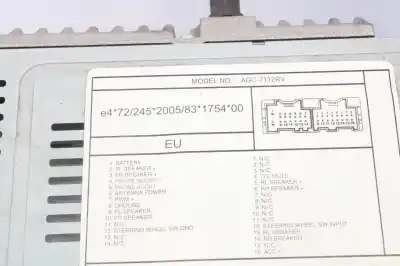 Pezzo di ricambio per auto di seconda mano impianto audio / radio cd per chevrolet epica lt riferimenti oem iam 96647737