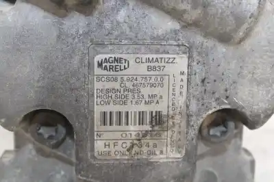 Pezzo di ricambio per auto di seconda mano COMPRESSORE ARIA CONDIZIONATA per FIAT PUNTO BERLINA (188)  Riferimenti OEM IAM   