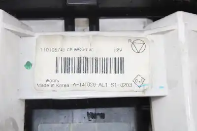 Peça sobressalente para automóvel em segunda mão comando de sofagem (chauffage / ar condicionado)  por dacia logan ii ambiance referências oem iam t1019674j  