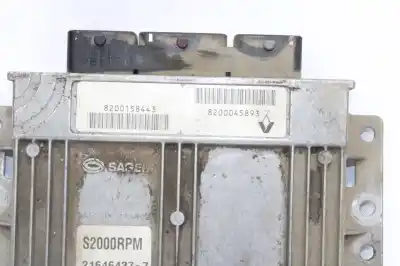 Автозапчастина б/у ебу контролер двигуна для renault laguna ii (bg0) 1.6 16v посилання на oem iam 8200158443  