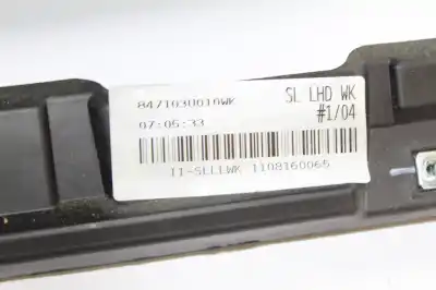 Gebrauchtes Autoersatzteil airbag-kit zum kia sportage concept 4x2 oem-iam-referenzen 847103u010wk