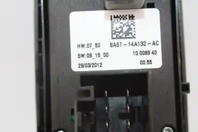 Peça sobressalente para automóvel em segunda mão botão / interruptor elevador vidro dianteiro esquerdo por ford fiesta (cb1) 1.4 tdci cat referências oem iam 8a6t14a132ac