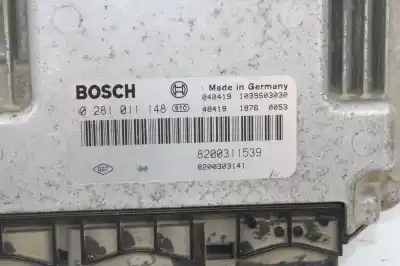 Second-hand car spare part ecu engine control for renault laguna ii (bg0) authentique 101 cv / 74 kw oem iam references 8200311539  