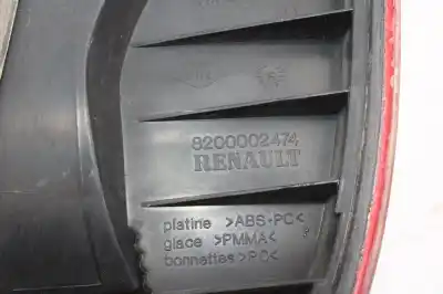 Second-hand car spare part right tailgate light for renault laguna ii (bg0) authentique 101 cv / 74 kw oem iam references 820002474  