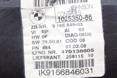Peça sobressalente para automóvel em segunda mão quadrante por bmw serie 3 berlina (e90) 320d referências oem iam ik9166846031  