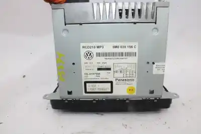 İkinci el araba yedek parçası SES SISTEMI / RADYO CD için VOLKSWAGEN POLO V (6R1, 6C1)  OEM IAM referansları 5M0035156C  