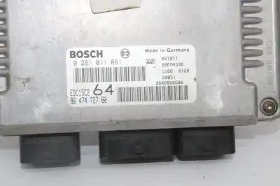 Автозапчасти б/у блок управления двигателем за peugeot 307 break / sw (s1) sw pack ссылки oem iam 9647472780  