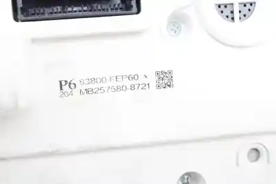 Peça sobressalente para automóvel em segunda mão quadrante por toyota corolla (e21) hybrid active referências oem iam 83800fep60  