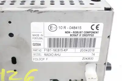 Автозапчастина б/у аудіо система / радіо cd для ford focus iii 1.5 tdci посилання на oem iam f1bt18c815kp  
