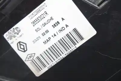 Second-hand car spare part left tailgate light for renault clio iv zen oem iam references 265553021r  
