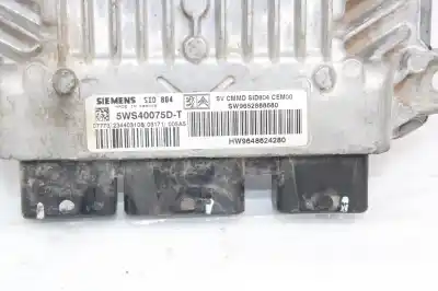 Second-hand car spare part ecu engine control for citroen c2 (jm_) 1.4 hdi oem iam references 5ws40075dt  