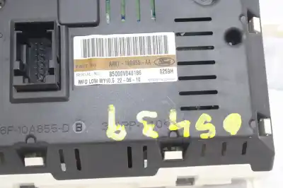 Second-hand car spare part multifunction display for ford fiesta (cb1) trend oem iam references aa6t18b955aa  