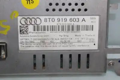 Автозапчасти б/у многофункциональный дисплей за audi a4 avant (8k5) (2008) básico ссылки oem iam 8t0919603a  