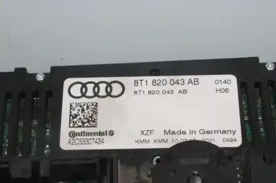 Автозапчасти б/у отопление / кондиционирование воздуха за audi a4 avant (8k5) (2008) básico ссылки oem iam 8t1820043ab  