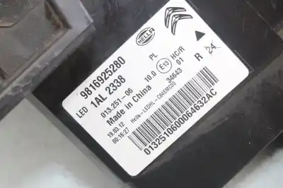 Pezzo di ricambio per auto di seconda mano faro anteriore destro per citroen c5 aircross live pack riferimenti oem iam 9816925280  