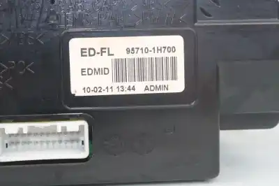 Peça sobressalente para automóvel em segunda mão display gps / multimídia por kia ceed edition 7 90 cv / 66 kw referências oem iam 957101h700