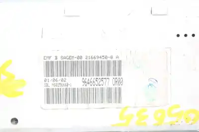 Second-hand car spare part multifunction display for peugeot 307 break / sw (s1) 307 break / sw (s1) (2002 - 2005) oem iam references 9646652577  