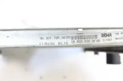 Автозапчасти б/у водяной радиатор за citroen c5 berlina 1.8 cat (6fz / ew7j4) ссылки oem iam 963617058005