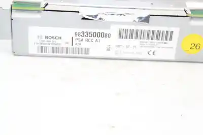 Gebrauchtes Autoersatzteil AUDIOSYSTEM / RADIO-CD zum OPEL COMBO LIFE  OEM-IAM-Referenzen 9833500080  