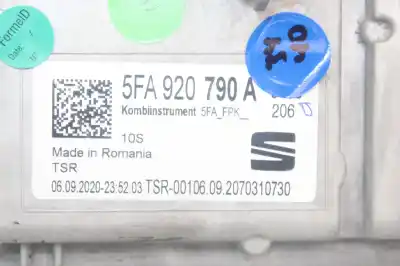Peça sobressalente para automóvel em segunda mão quadrante por seat leon (kl1) fr 150 cv / 110 kw referências oem iam 5fa920790a  