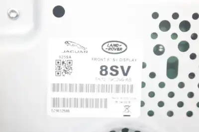 Автозапчастина б/у багатофункційний дисплей для land rover range rover evoque 2.0 td4 cat посилання на oem iam fk7219c299ab  