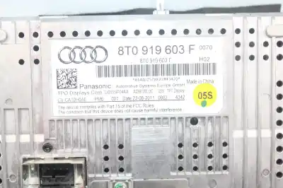 Автозапчасти б/у многофункциональный дисплей за audi a4 avant (8k5) (2008) básico ссылки oem iam 8t0919603f  
