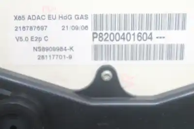 Автозапчастина б/у панель інструментів для renault clio ii fase ii (b/cb0) 1.5 dci diesel посилання на oem iam p8200401604  