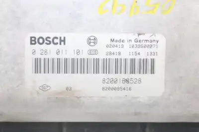 Автозапчастина б/у ебу контролер двигуна для renault laguna ii (bg0) authentique 120 cv / 88 kw посилання на oem iam 8200168528  