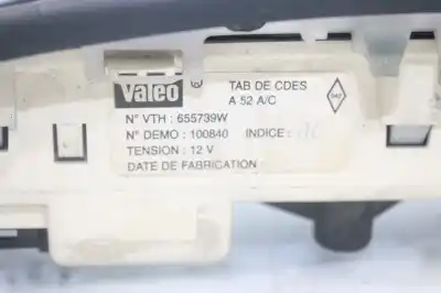 Автозапчасти б/у отопление / кондиционирование воздуха за renault megane i scenic (ja0) 1.6 16v kaleido 107 cv / 79 kw ссылки oem iam 655739w   Автозапчасти б/у отопление / кондиционирование воздуха за renault megane i scenic (ja0) 1.6 16v kaleido 107 cv / 79 kw ссылки oem iam 655739w