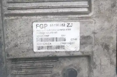 Second-hand car spare part ecu engine control for opel corsa c essentia oem iam references 55196352zj  