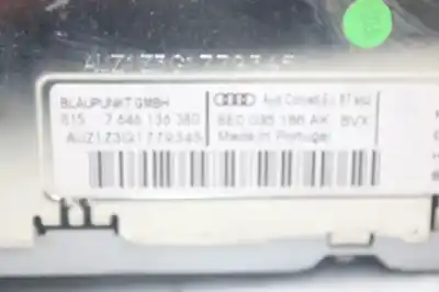 Second-hand car spare part audio system / radio cd for audi a4 b7 avant (8ed) 2.0 tdi 16v oem iam references 8e0035186ak  