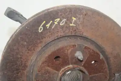 Second-hand car spare part front left knuckle for lancia ypsilon (402) silver oem iam references   