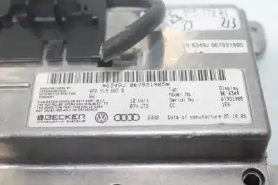 Автозапчастина б/у багатофункційний дисплей для audi q7 (4l) 4.2 v8 32v tdi biturbo 326 cv / 240 kw посилання на oem iam 4f0919603b  