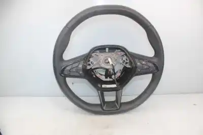 Second-hand car spare part steering wheel for renault clio v life 72 cv / 53 kw oem iam references 484004585r  