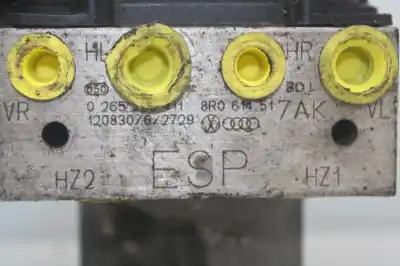 Peça sobressalente para automóvel em segunda mão abs por audi q5 (8r) 2.0 tdi advance quattro (130kw) referências oem iam 8r0907379n