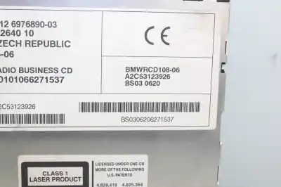 Pezzo di ricambio per auto di seconda mano impianto audio / radio cd per mini mini (r50,r53) mini (r50.r53) (2001 - 2007) riferimenti oem iam 6512697689003  